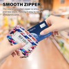 ZHOMA RFID Blocking Genuine Leather Credit Card Case Holder Security