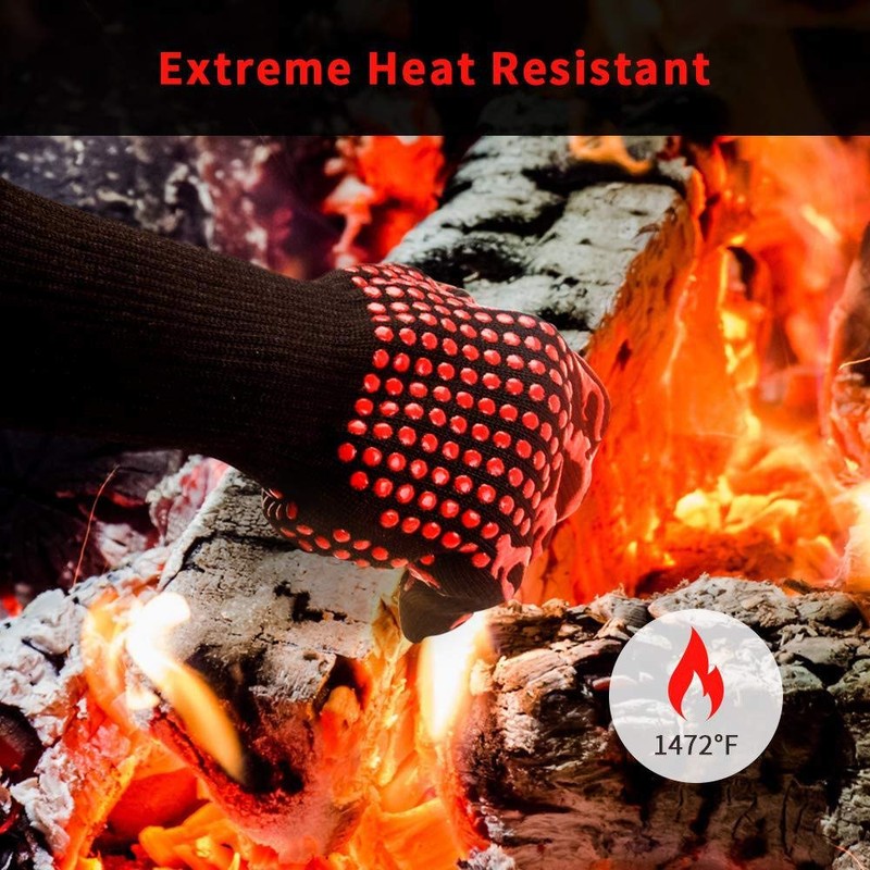 Wetest Premium 1 Pair Extreme Heat Resistant Oven Gloves for