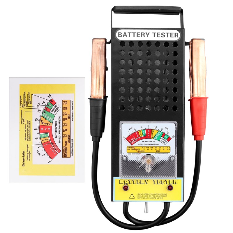 CRLITSIY CRLITSIY Battery Load Tester, 6V 8V 12V Alternator Load