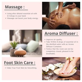 SVATV Tea Tree Essential Oil Therapeutic Grade Aromatherapy Oils Fragrance Oil for Diffuser Yoga Massage & DIY Personal Care 10 ml