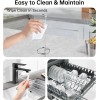 Ajrwiiy Milk Frother Stand Compatible with Zulay Powerful Silver