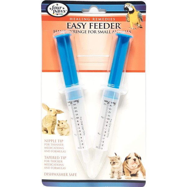 Four Paws Easy Feed Syringe Feeder 2Ct - Pack of 2