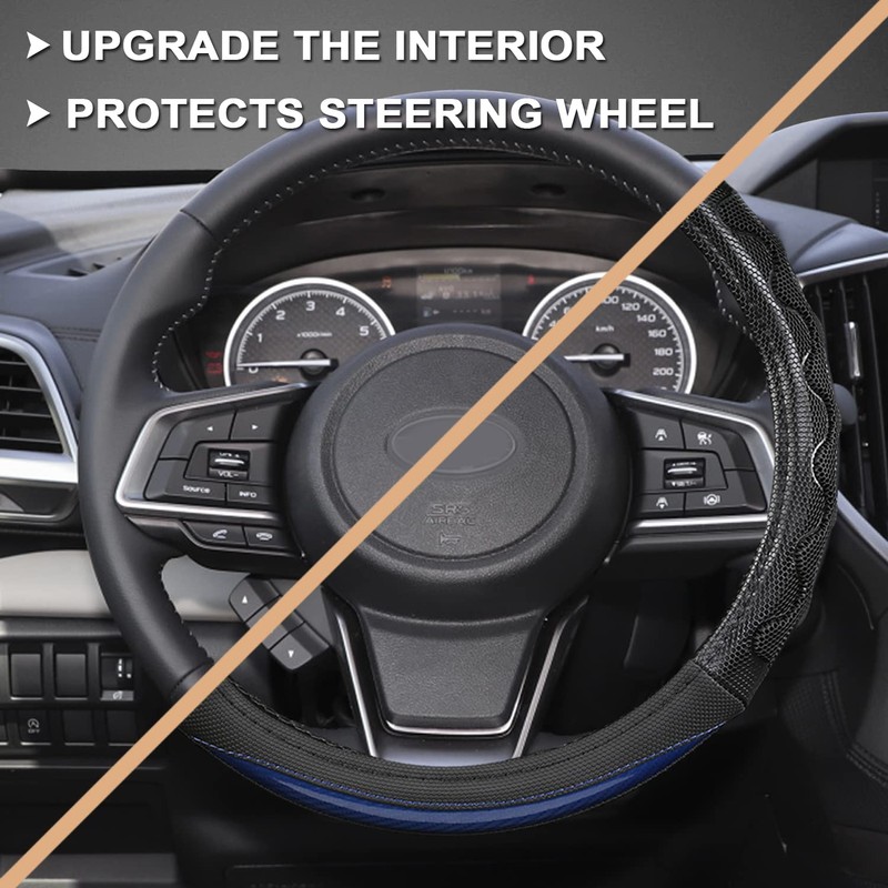 GIANT PANDA Steering Wheel Cover for Subaru Forester, Car Steering