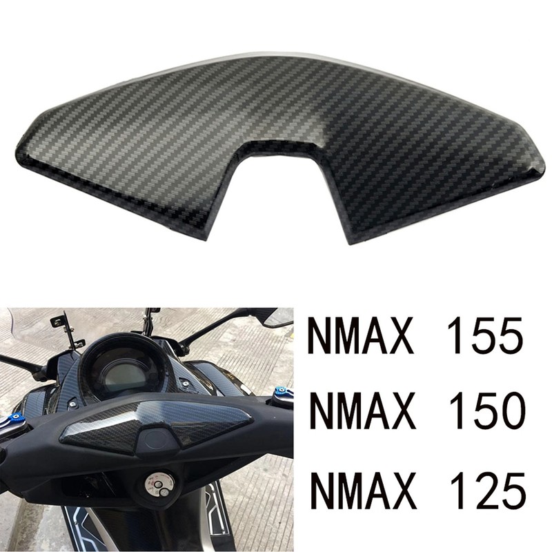 Motorcycle Front Mask Cover Trim Carbon Fiber Style Fit for