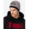 Lonsdale Levedale Hat, Grey/black