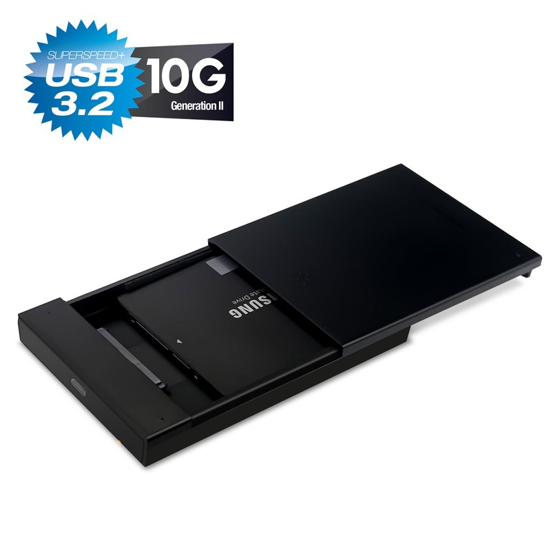 FANTEC PL-25U31 USB3.2 Gen2 SSD / Hard Drive Enclosure for