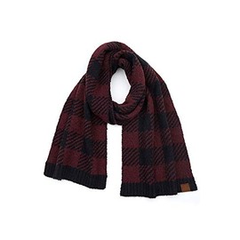 ScarvesMe Exclusive Buffalo Check Knit Winter Warm Long Scarf