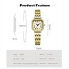 ADSBIAOYE Watches for Women Dainty Square Small Wrist Bracelet Watch