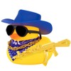 Patito Vaquero(need to assemble)-cowboy rubber duck: cool cartoon car Duck