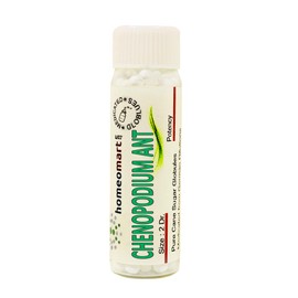 homeomart.com Chenopodium Anthelminticum Homeopathy Pellets (Pills) in 1M Potency, Pack of 3