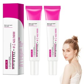 ARBUTIN 7.0 + TXA 4.0.CREAM, Crema Facial Hidratante, Cremas De Manchas Faciales, Aclara Manchas Oscuras, Pecas, Imperfecciones Y Pigmentación (2 PCS)