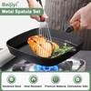 Beijiyi Stainless Steel Spatula Set, Heavy Duty Small Metal Spatula