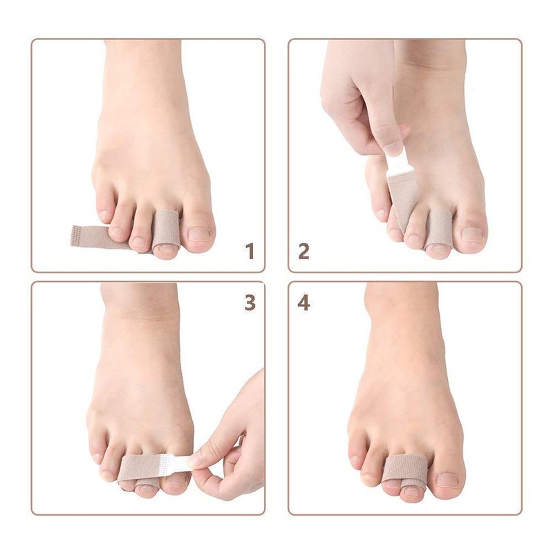 Pedimend™ Broken Hammer Toe Straightener Splints | Broken Toe Bandages