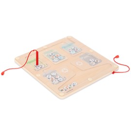 mamabrum, Magnetic Puzzle - Recycling, 5 Rubbish Containers, Separate Rubbish, Supports Cognitive Development, for One Child Over 3 Years, Sorting Rubbish Magnetic Game for Toddlers