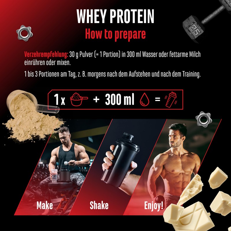 Gen German Elite Nutrition Whey Protein Powder - 1000 g