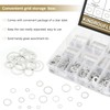 560 Pieces Automotive Drain Plug Gaskets, Oil Crush Washers, Kindroufly