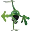 Sunset Vista Designs Outdoor Yard Decor - Green Metal Frog
