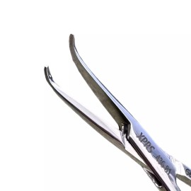 XPRS Set of 2 McCabe Facial Nerve Dissector, 5.5" Crvd 14mm Smooth Jaws, Gold Handles