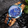 BOBO BIRD Men’s Wooden Watch 1.69in (43mm) Case, Japanese Quartz