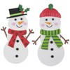 Nikki's Knick Knacks Foam Snowman Ornament Craft Kit- Makes 12