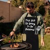 Moslyn Funny Cooking Apron for Men Grilling BBQ Chef Cooking