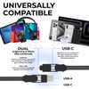 Rolling Square inCharge XL 6-in-1 Multi Charging Cable with 100W