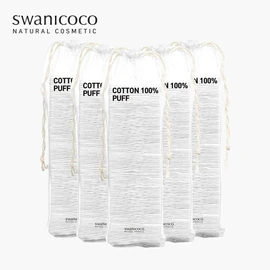 Swanicoco embossed 100% cotton cotton pads 100 sheets x 5, embossed cotton pads 100 sheets x 5 / 스와니코코 엠보싱 순면 100% 화장솜 100매 X5개, 엠보싱 화장솜 100매X5개