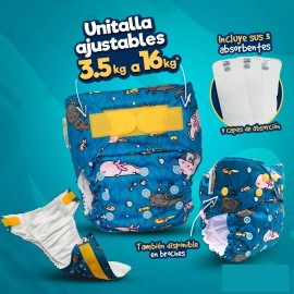 Pañales Ecológicos De Tela Ecopipo 10pack Combinado                                                                                                   