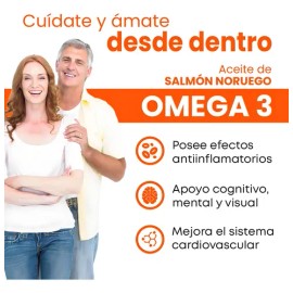 All Nature Omega 3 Aceite De Salmon Noruego 90 Capsulas Sabor Sin Sabor                                                                               