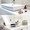 Gurygo 10" Bathroom Tray for Counter, Ceramic Vanity Trays for