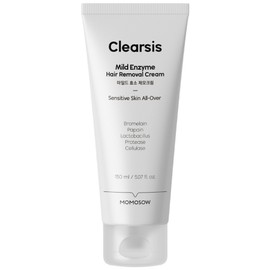Momosaw Clearsis Mild Enzyme Hair Removal Cream Mild Self Waxing, 1 Piece, 150ml / 모모쏘우 클리어시스 마일드 효소 제모크림  순한 셀프 왁싱, 1개, 150ml
