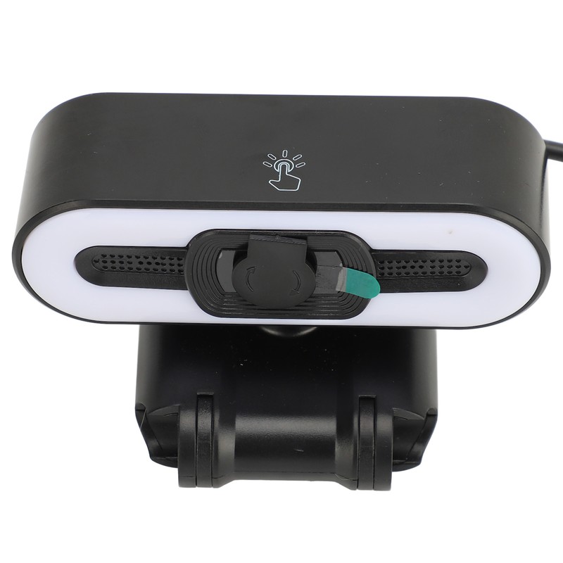 4K Webcam Built in Microphone Super Bright Fill Light Auto