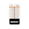 Radiology Badge Buddy Vertical w/Height & Weight Conversion Charts (Standard,
