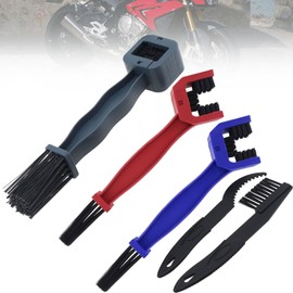 Windance Chain Gears Maintenance Cleaning Brush for Motorcycle Bicycle Scooter Tricycle Mountain Bike, Flywheel Toothed Disc Cleaner Washer Tool (5PCS)