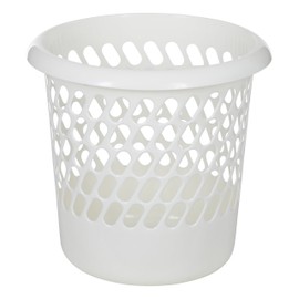 Whitefurze Waste Paper Bin, Cream