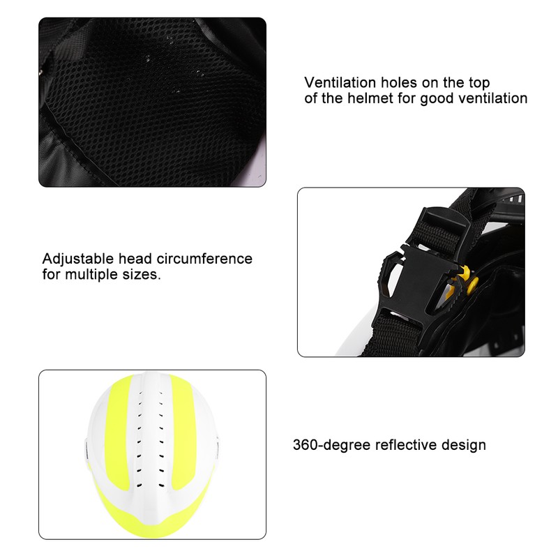 Fire Fighter Safety Helmets Anti Impact Protective Workplace Emergency Rescue