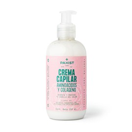 PAXIST - Crema Capilar Orgánica adicionada con Aminoácidos & Colágeno - Crema capilar natural libre de sulfatos, parabenos y siliconas. Hidrata y protege tu cabello del calor. Cont. Net. 250 ml