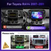 Upriding Android 15 Radio【Qualcomm 8 Core 4+64G】 for Toyota RAV4