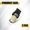 2025 Upgraded 7443 7440 LED Bulb for Reverse Lights, Super