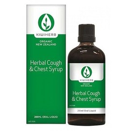 Kiwiherb Herbal Organic Chest Syrup 200ml