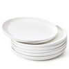 Sweese Dessert Plates, 7.8 Inch Porcelain Round Salad Plates Set