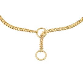 Alvalley Slip Curve Show Collar for Dogs Thickness 1.4 mm x 10 in