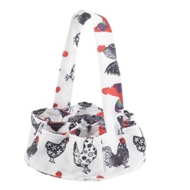 Kisangel Farm Collecting Basket Pockets Lightweight Holder Cushioned Pad for Safe Transport for Collection