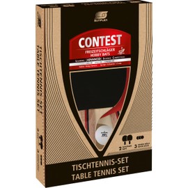 sunflex Contest ITTF Table Tennis Set Bat and Balls