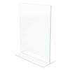Deflecto Classic ImageStand Up Sign Holder, 8.5” x 11”