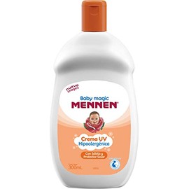 Mennen Crema para Bebé Baby Magic con Sábila 300 ml. Protector Solar e Hidratación Hipoalergénica, Avalado por la Sociedad Mexicana de Pediatría