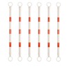 YXINANOM 6 Pcs Retractable Traffic Cone Bar, Expandable Cone Bars
