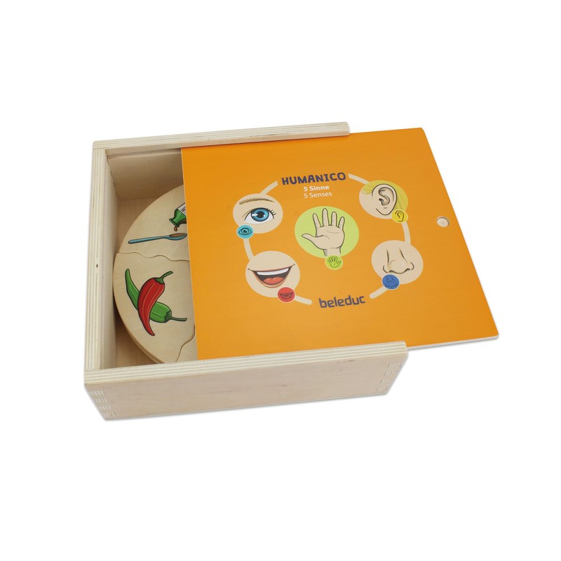 beleduc Humanico Puzzle 5 Senses - Educational Toy Children