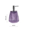 Gedy Soap Dispenser, Resin, Violet, 9.9X9.9X16