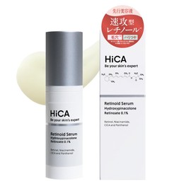 HiCA Reticerum HPR0.1% Retinol Serum, Niacinamide, Peptide, CICA, Hypoallergenic, Pores, Made in Japan